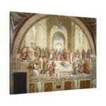 Raffaello Santi Atina Okulu Kanvas Tablo