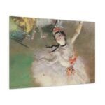Edgar Degas Sahnedeki Dansçı Kanvas Tablo