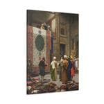 Jean Leon Gerome Halı Tüccarı Kanvas Tablo
