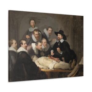 Dr Nicolaes Tulp Anatomi Dersi Kanvas Dersi