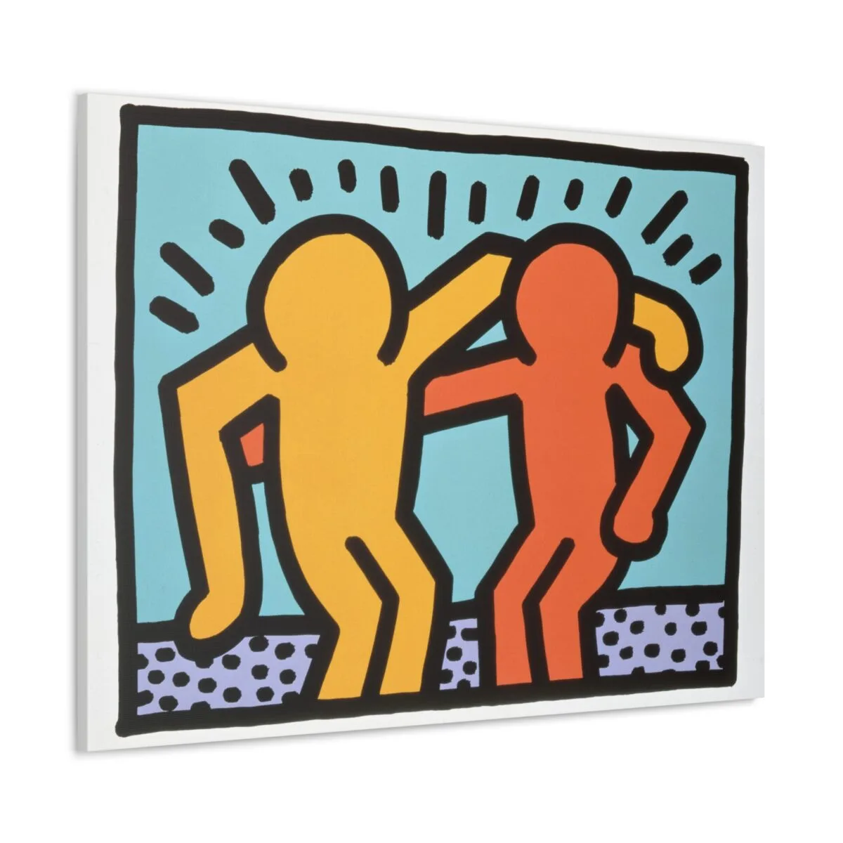 Keith Haring Friendship Kanvas Tablo