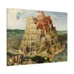 Pieter Bruegel Babil Kulesi Kanvas Tablo