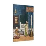Osman Hamdi Bey Kuran Dersi Kanvas Tablo