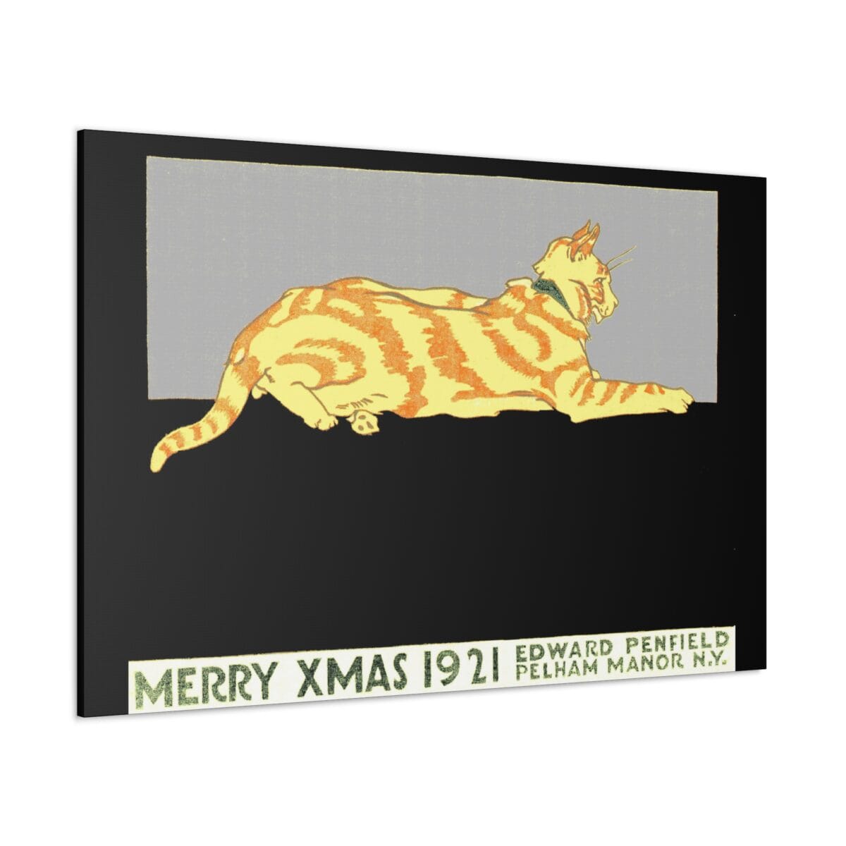 Edward Penfield Marry xmas Kanvas Tablo