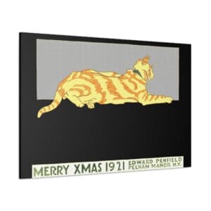 Edward Penfield Marry xmas Kanvas Tablo