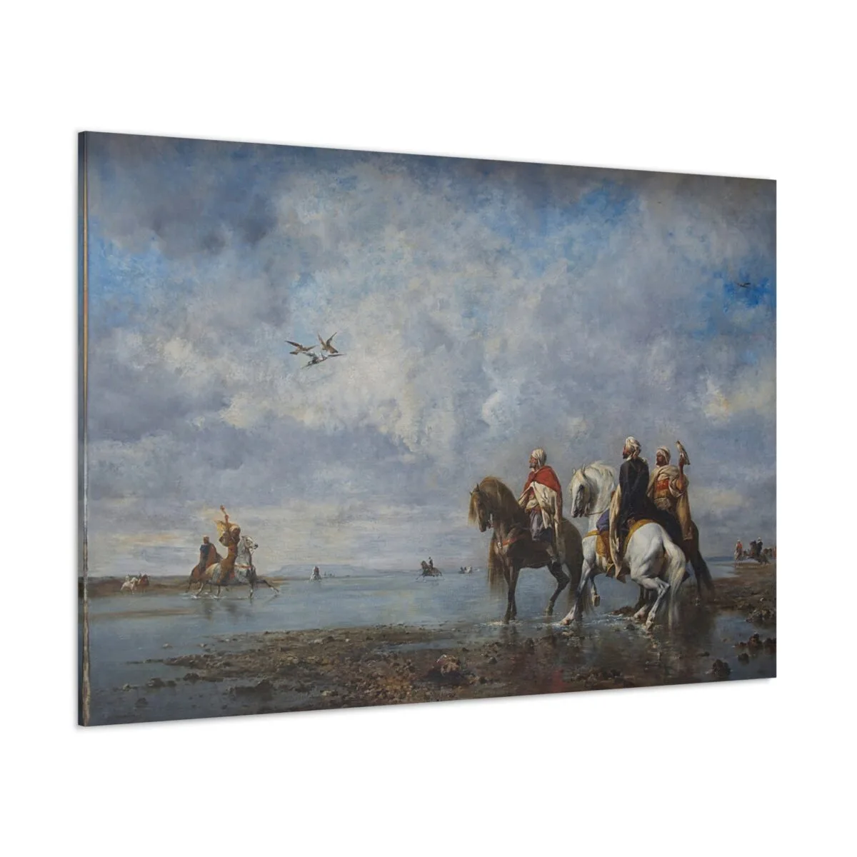 Osman Hamdi Bey Arap Savaşçılar Kanvas Tablo