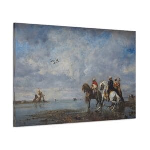 Osman Hamdi Bey Arap Savaşçılar Kanvas Tablo