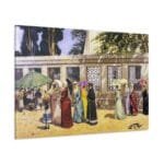 Osman Hamdi Bey Gezintide Kadınlar Kanvas Tablo