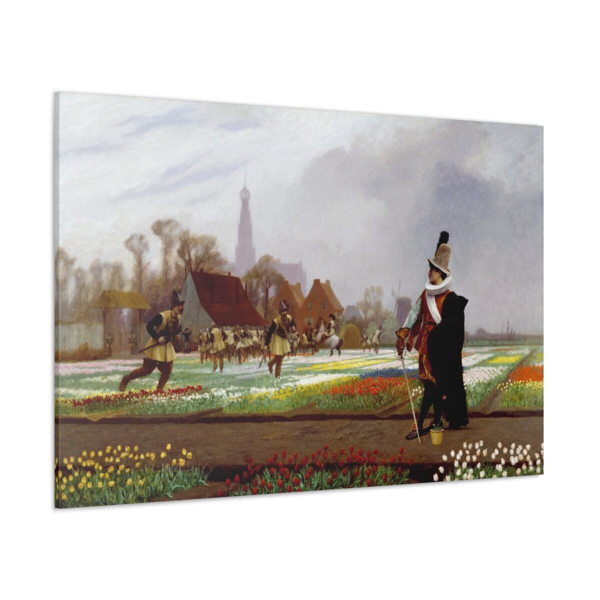 Jean Leon Gerome Jean Léon Gérôme The Tulip Folly Kanvas Tablo