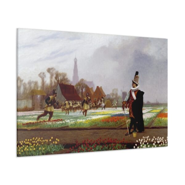 Jean Leon Gerome Jean Léon Gérôme The Tulip Folly Kanvas Tablo