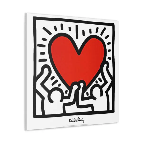 Keith Haring Love Kanvas Tablo