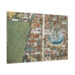 Matrakcı Nasuh Menazilname Kanvas Tablo