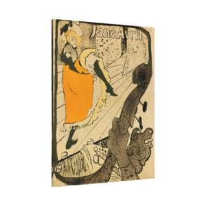 Henri de Toulouse-Lautrec Jane Avril Kanvas Tablo