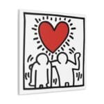 Keith Haring Love Kanvas Tablo