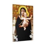 William Bouguereau The Madonna of The Lilies Kanvas Tablo