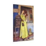 Osman Hamdi Bey Ab-ı Hayat Çeşmesi Kanvas Tablo