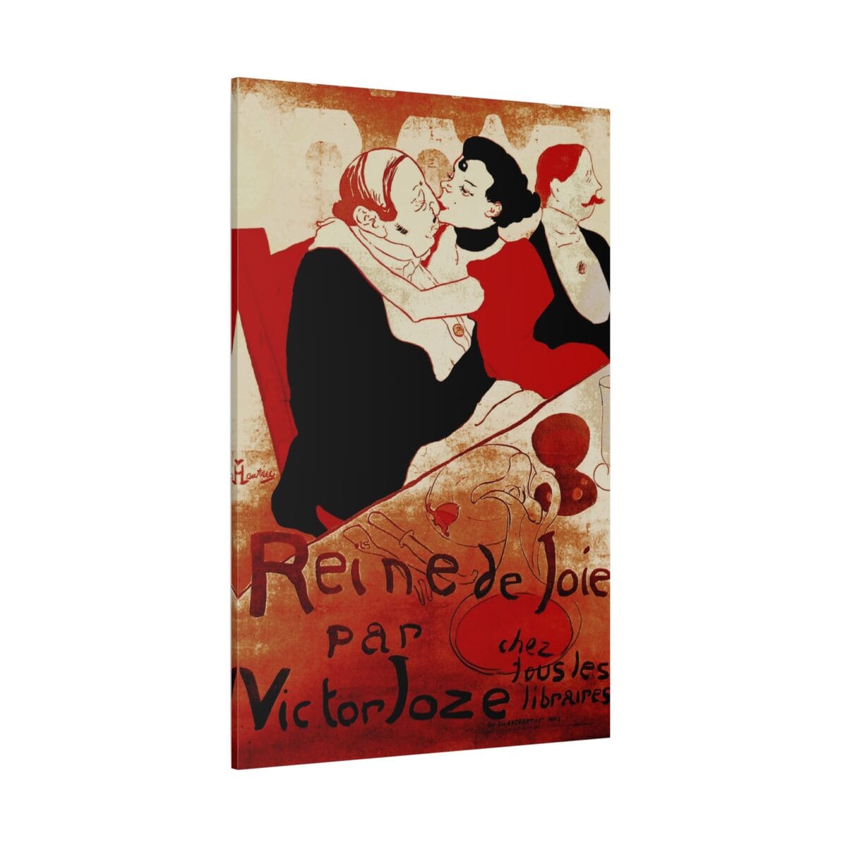 Henri de Toulouse-Lautrec Reine De Joie Kanvas Tablo