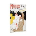 Henri de Toulouse-Lautrec Moulin Rouge Kanvas Tablo