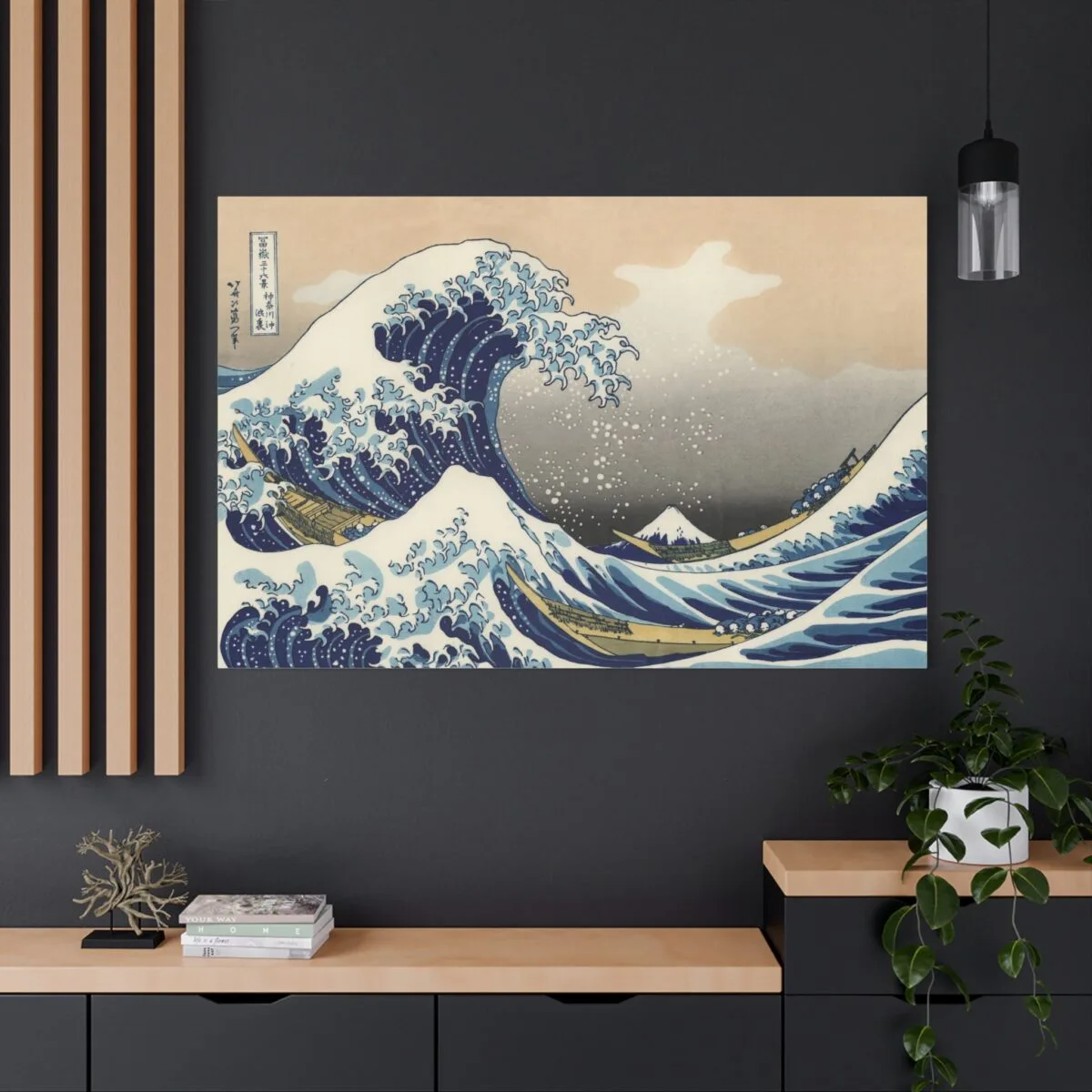 Ando Hiroshige Wave of kanagawa
