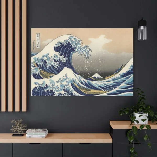 Ando Hiroshige Wave of kanagawa