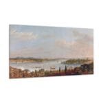 Antonie De Favray Panorama Of İstanbul Kanvas Tablo